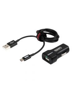 Kit 2 in 1 Micro Usb - Qualcomm Quick Charge - 12/24V