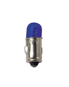 12V Lampada mignon - (J) - 2W - BA7s - 2 pz  - D/Blister - Blu